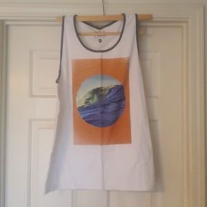 White "Free State" XL Men's Tank Top